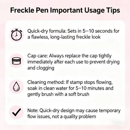 2-in-1 Waterproof Freckle Stamp & Eyeliner