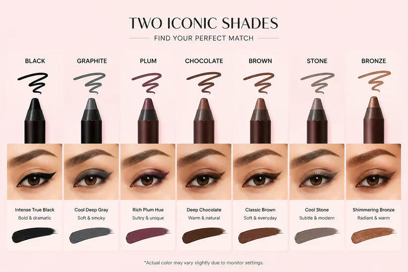 LAST DAY - BUY 1 GET 1 FREE💜24HR Waterproof Eyeliner — Day to Night Wear